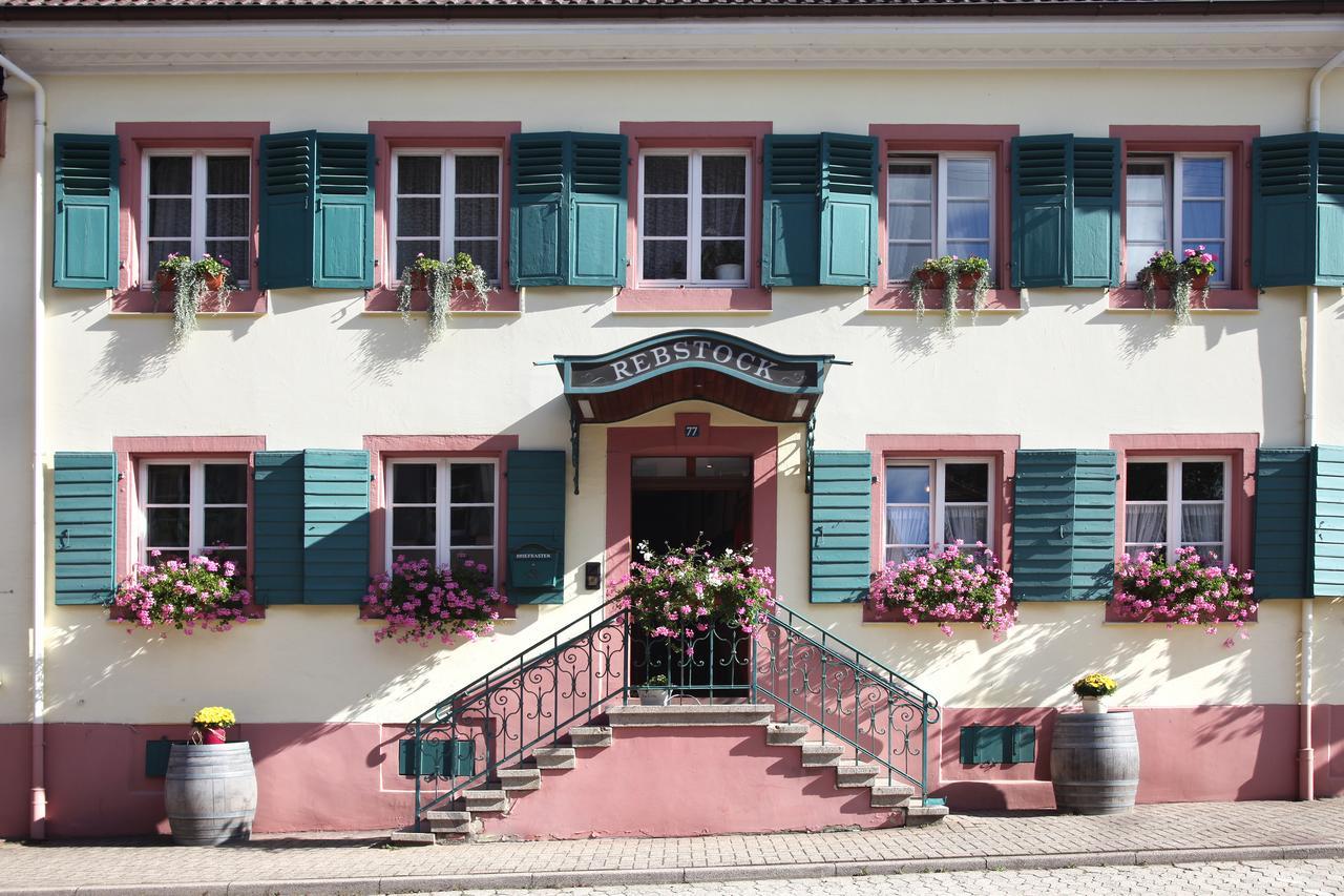 Hôtel Landgasthof Rebstock à Sulzburg Extérieur photo